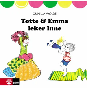 Totte och Emma leker inne image