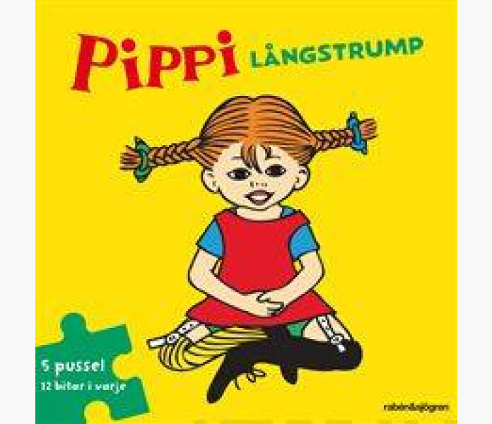 Pippi Langstrump Pusselbok image