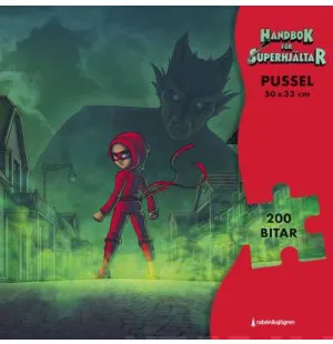 HANDBOK FÖR SUPERHJÄLTAR PUSSEL 200BITAR image