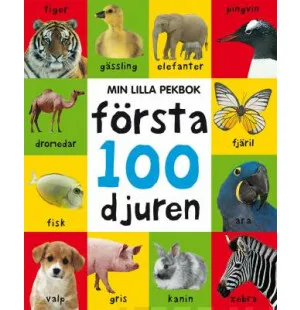 MIN LILLA PEKBOK FÖRSTA 100 DJUREN kuva