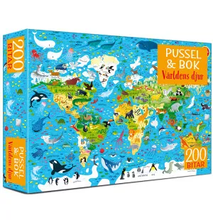 Pussel & bok: Världens djur image