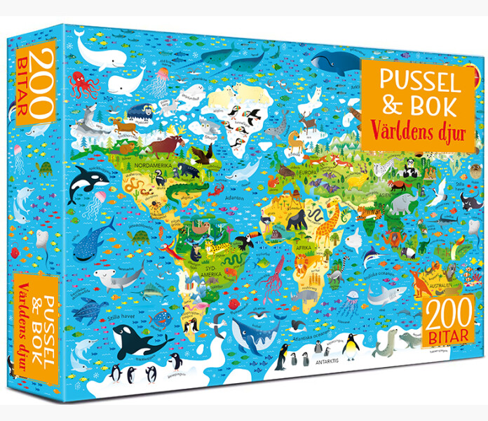 PUSSEL BOK VARLDENS DJUR image