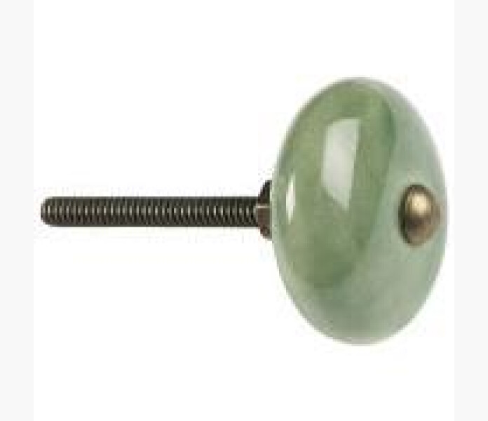 IB Laursen dorrknopp i keramik gron 6 x 35cm kuva