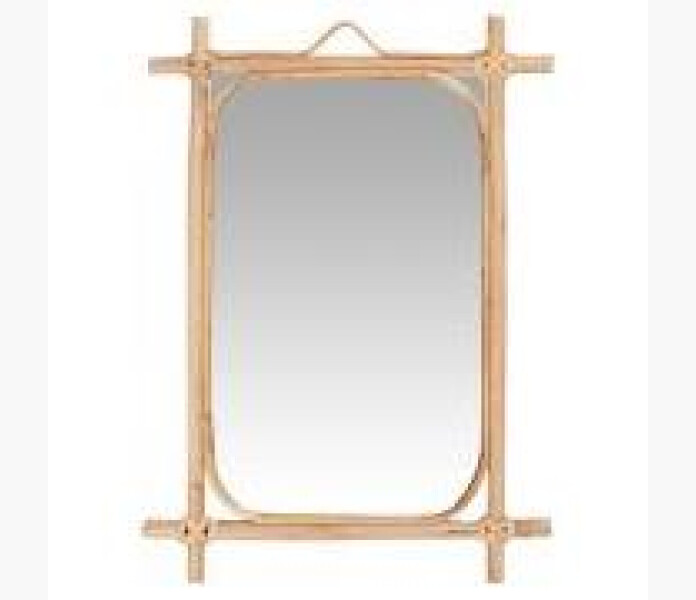 IB Laursen Spegel med bambu ram 355 x 22cm kuva