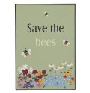 IB Laursen Skylt i metall, Save the bees image
