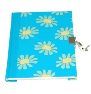 Dagbok med lås solros kuva