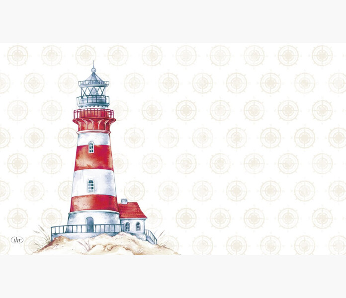 Ihr Frukostbricka Lighthouse cream 235x145cm kuva