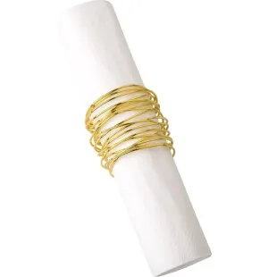 Ihr Serviettring guld metall image
