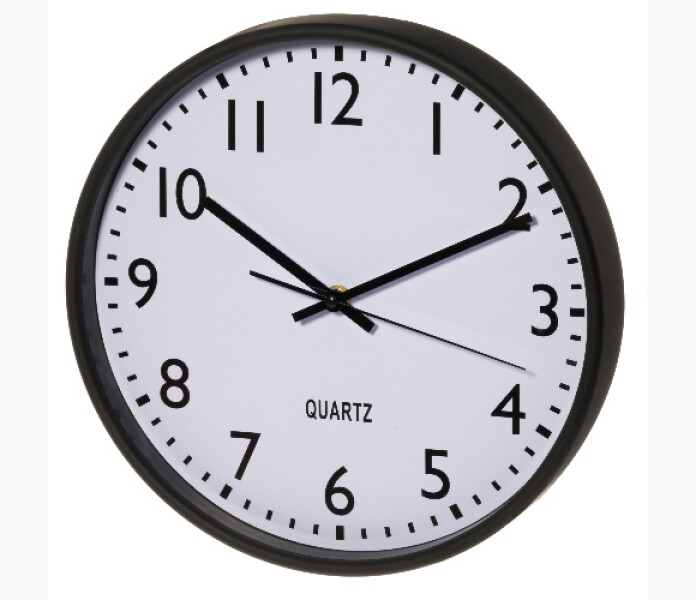 4Living Vaggklocka svart 30cm kuva