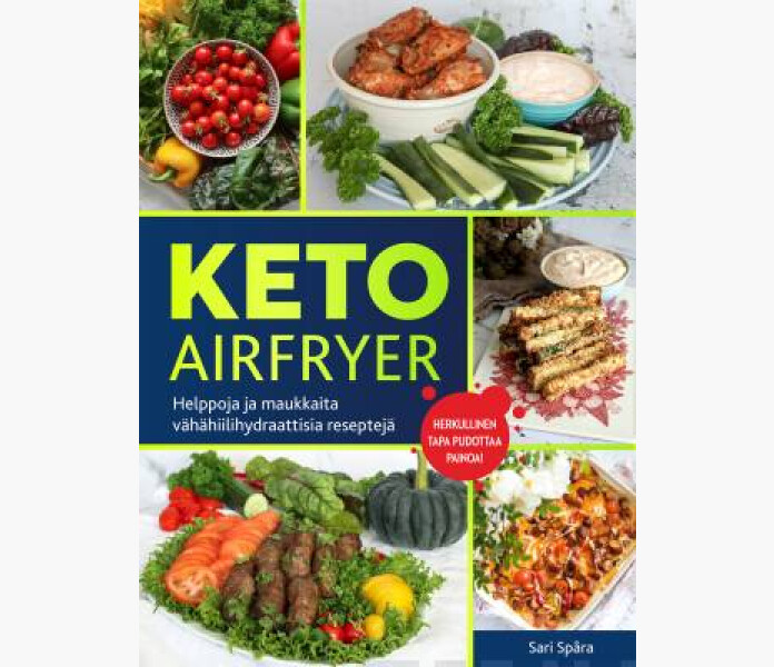 Keto Airfryer Helppoja ja maukkaita... image