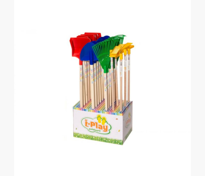I Play spade i plast med tra skaft 73cm.. image