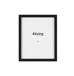 4 living tavelram nice svart 20x25 image