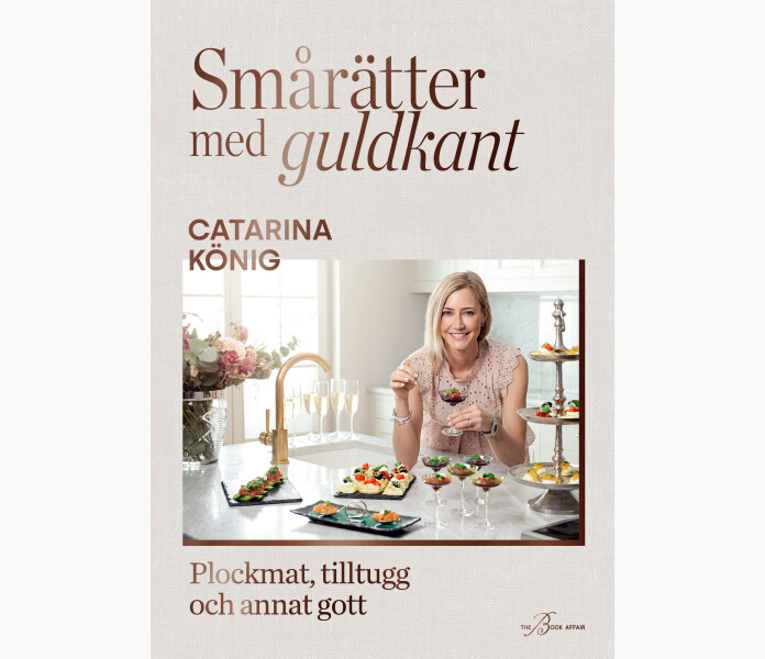 Smaratter med guldkant plockmat tilltugg och.. kuva