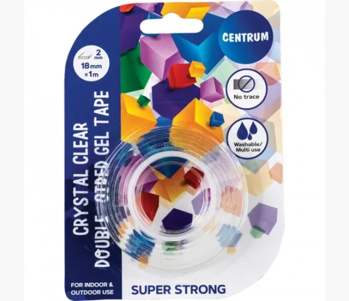 Dubbelhaftande geltejp 18mm x 1m kuva