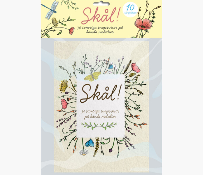 Skal 34 somriga snapsvisor med kanda melodier kuva