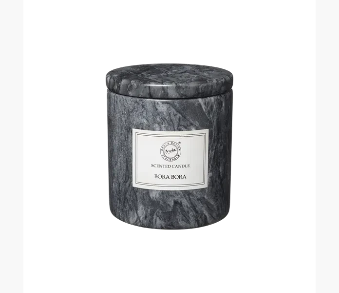 Doftljus BRUKA 10x11cm Bora Bora Black Stone kuva
