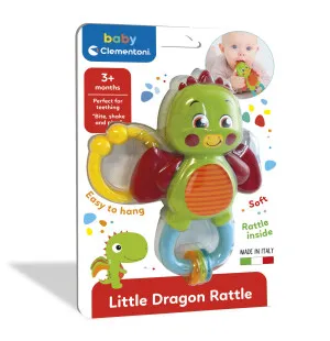 Clementoni baby dragon skallra grön 3m+ kuva