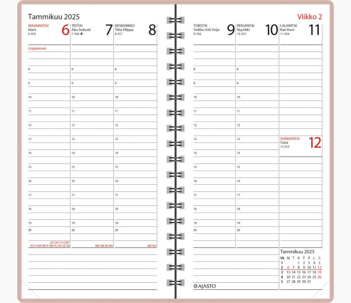 Agenda ruusukulta 2025 1 kuva