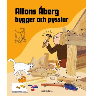 Alfons Åberg bygger och pysslar kuva