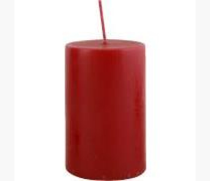 Blockljus 6x10 cm rott image