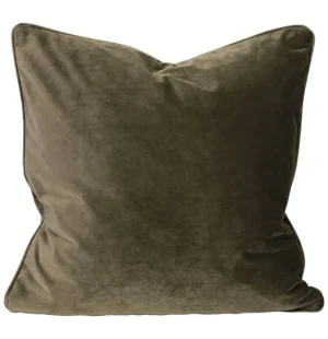 Svanefors Kuddfodral Elise brunt, 60x60cm kuva