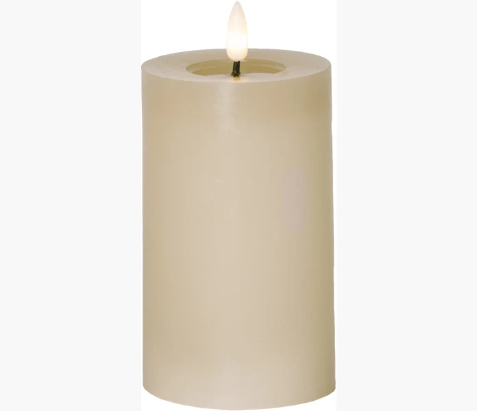 Flamme Flow LED ljus beige 15cm image