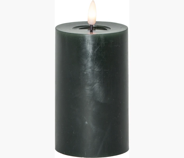 Flamme Flow LED ljus 15cm gron image