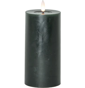 Flamme Flow LED-ljus grönt, 17,5cm kuva