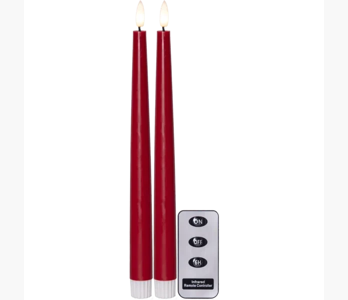 Flamme Slim LED antikljus 285 cm rod kuva