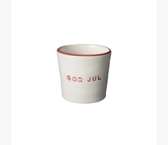 Mugg Rak Kaffe utan handtag Capri God Jul kuva