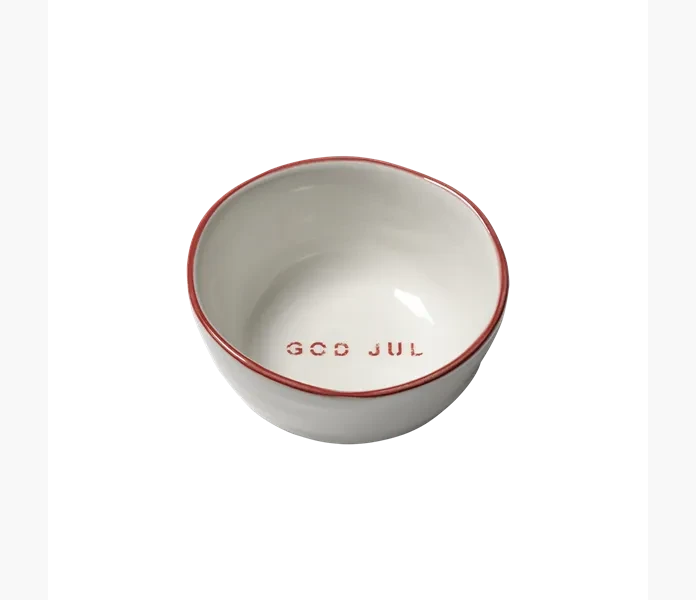 Skal Rund Capri Dia 12cm God Jul image