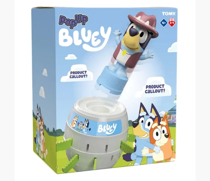 Bluey pop up kuva
