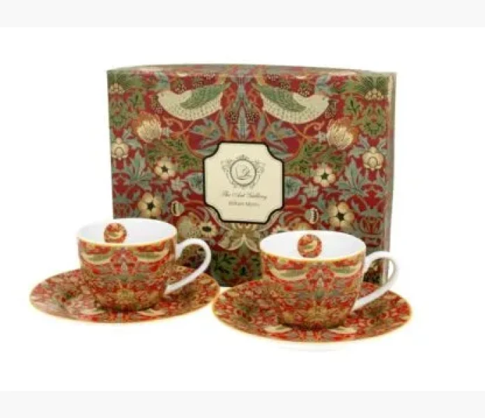 Espresso kopp med fat 2st kuva