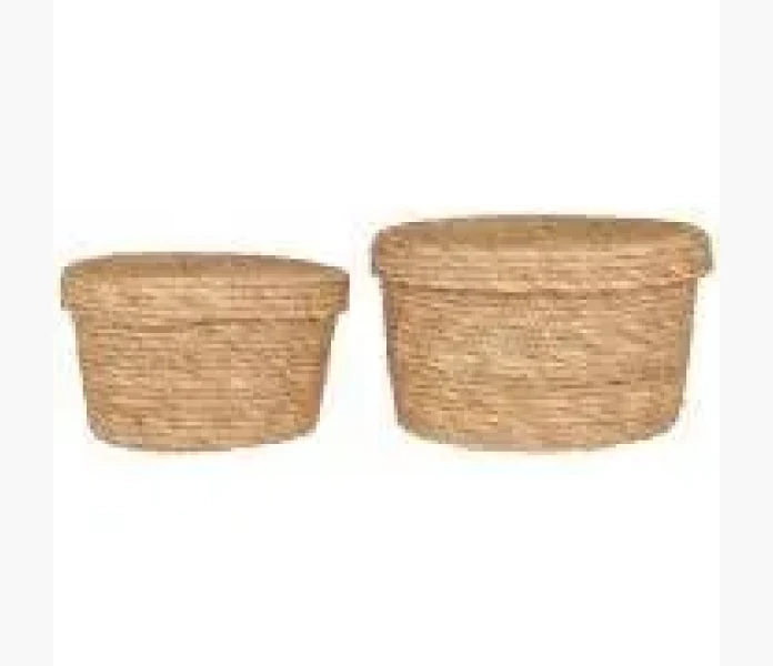 IB Laursen Korg i naturligt sjogras 14x24cm kuva