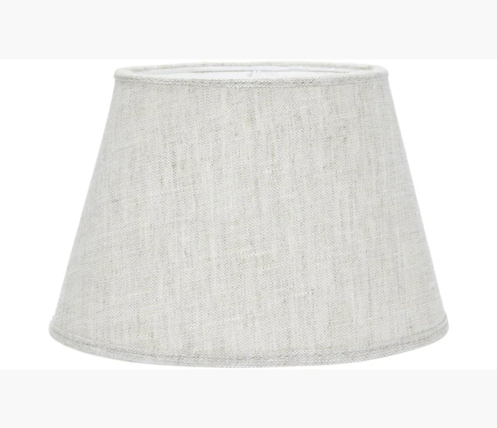 PRHome Lampskarm Oval Linen 25cm kuva