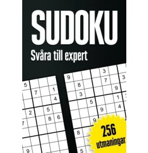 Sudoku, Svåra till expert, 256 utmaningar image