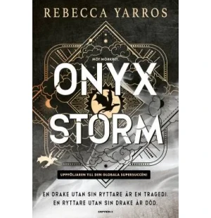Onyx Storm (svensk utgåva) kuva