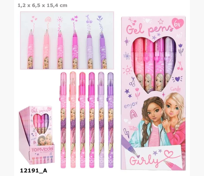 TopModel Gelpennor Candy 6st image