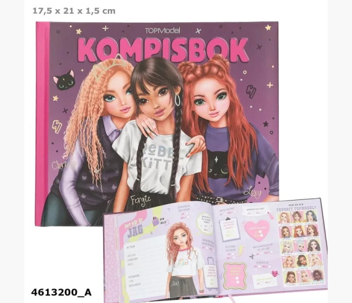 TopModel Kompisbok Rebel Kitty kuva