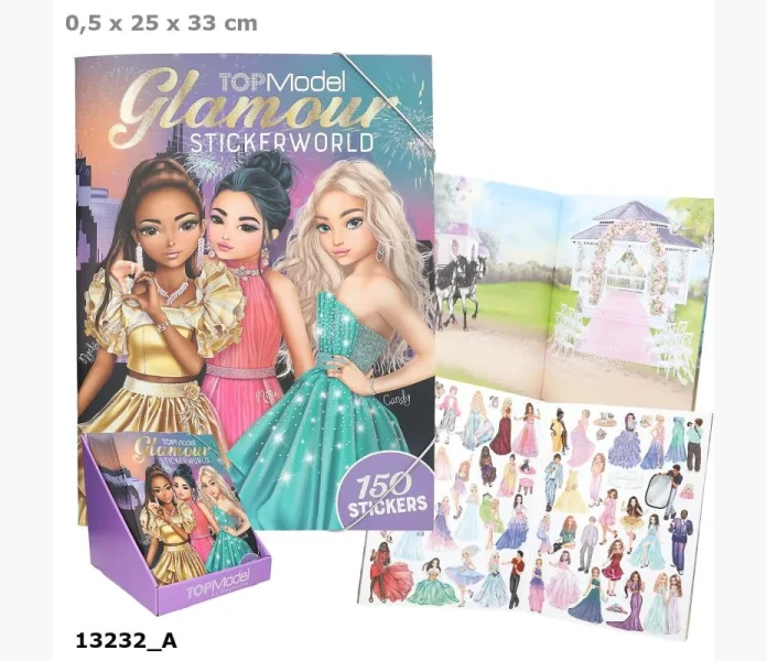 TOPModel glamour stickerworld image