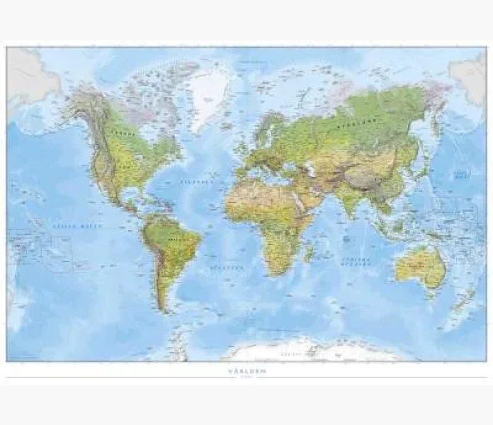 Varlden vaggkarta miljo 1 kuva