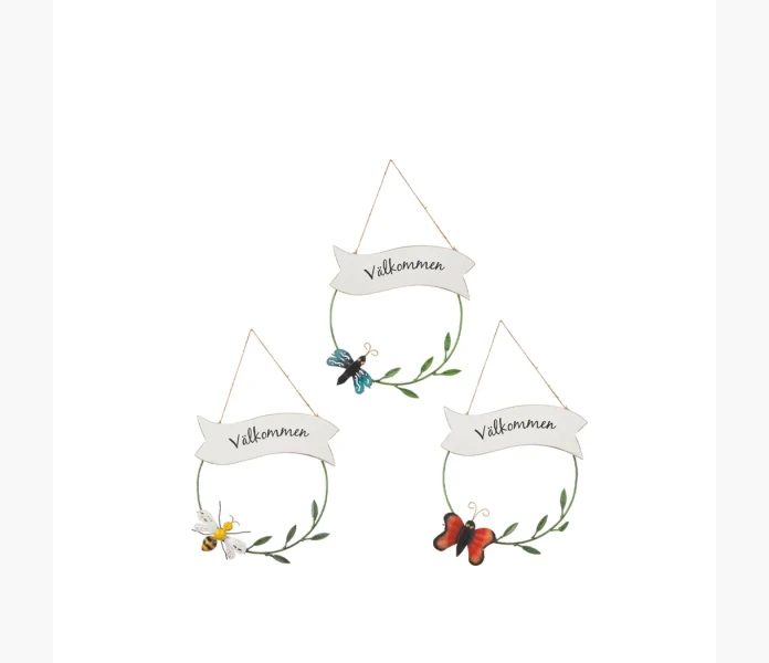 Valkommen skylt 23cm image