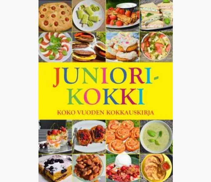 Juniorikokki Koko vuoden kokkauskirja kuva