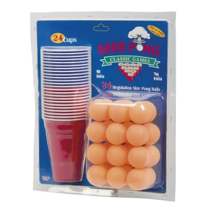 Beerpong 24cups 24 balls image