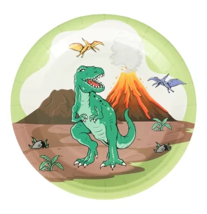 Pappersfat baby boy 8st 23cm image