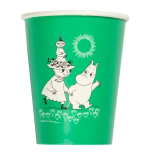 Pappersmugg 200ml 8st mumin image
