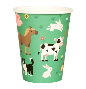 Pappersmugg 200ml 8st bondgård image