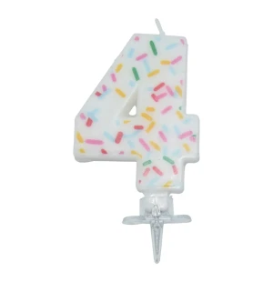 Tårtljus nr4 sprinkles image