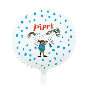 Folieballong Pippi, rund 45cm image