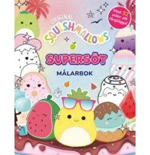Squishmallows: Supersöt målarbok kuva